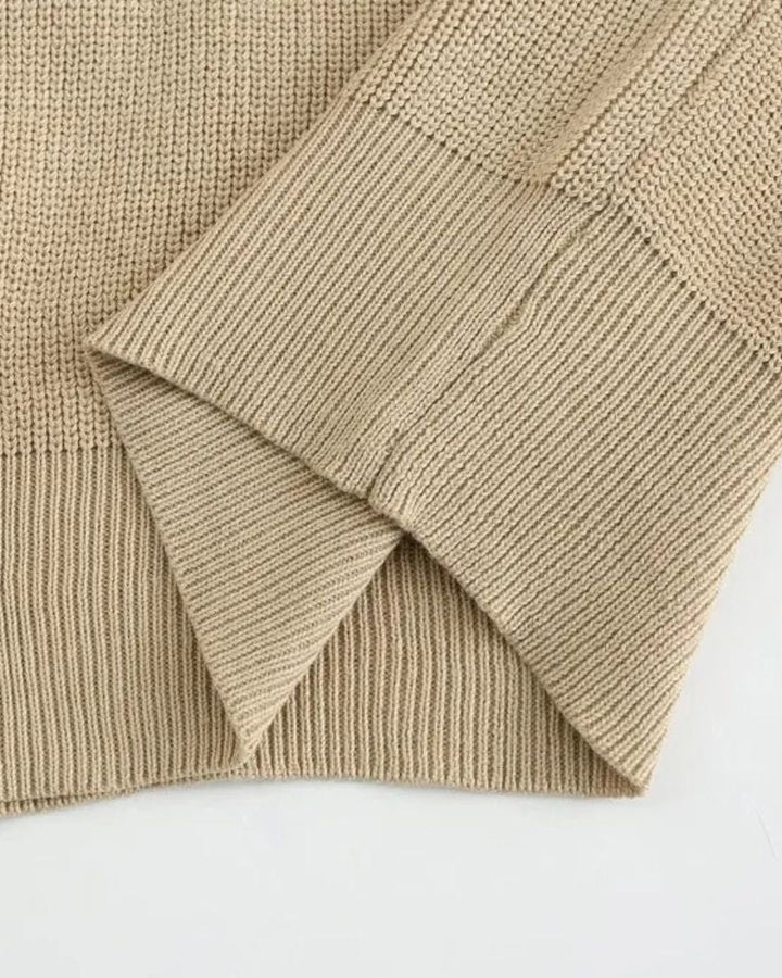 David | maglione polo con zip