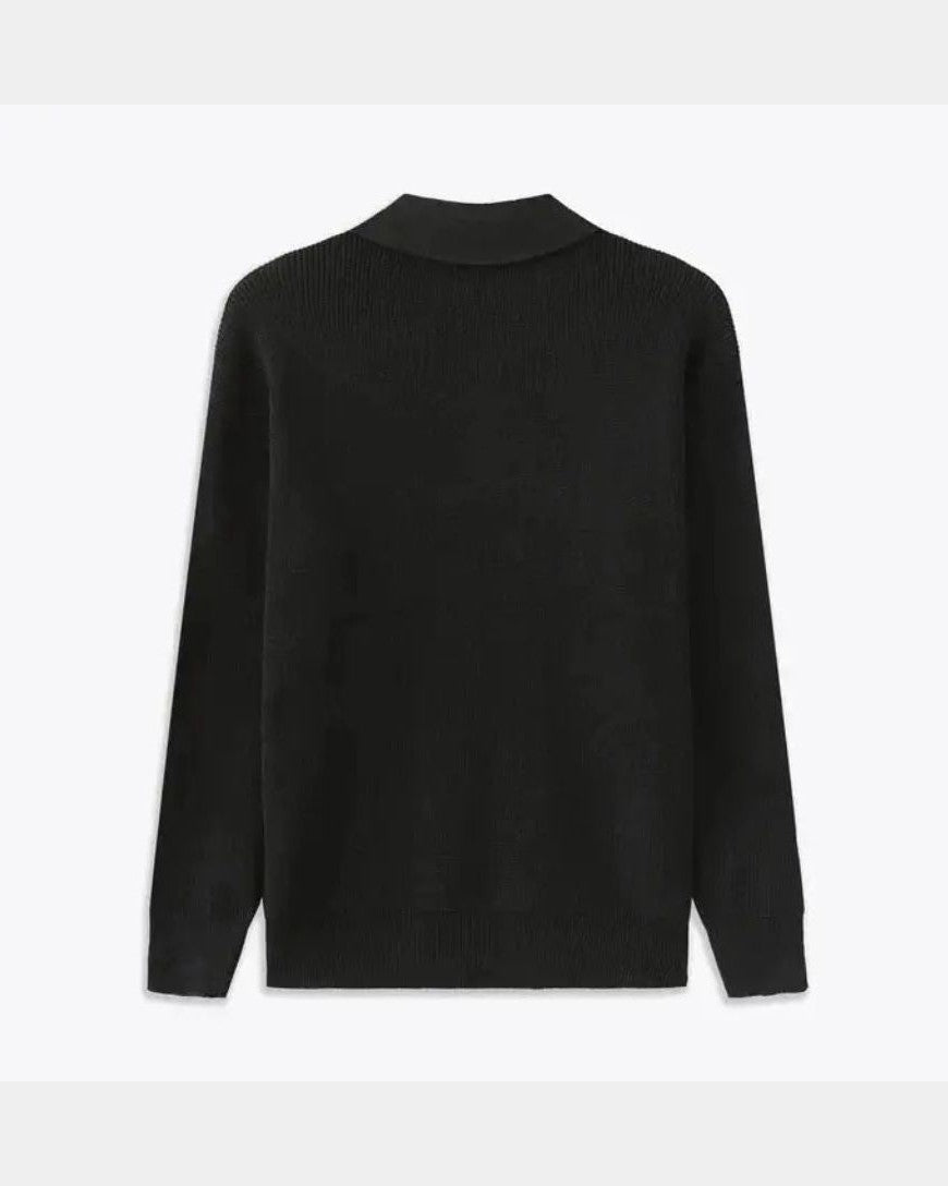 David | maglione polo con zip