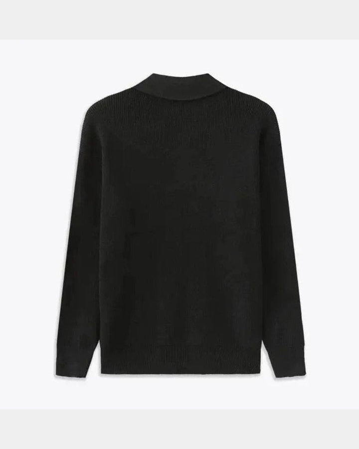 David | maglione polo con zip