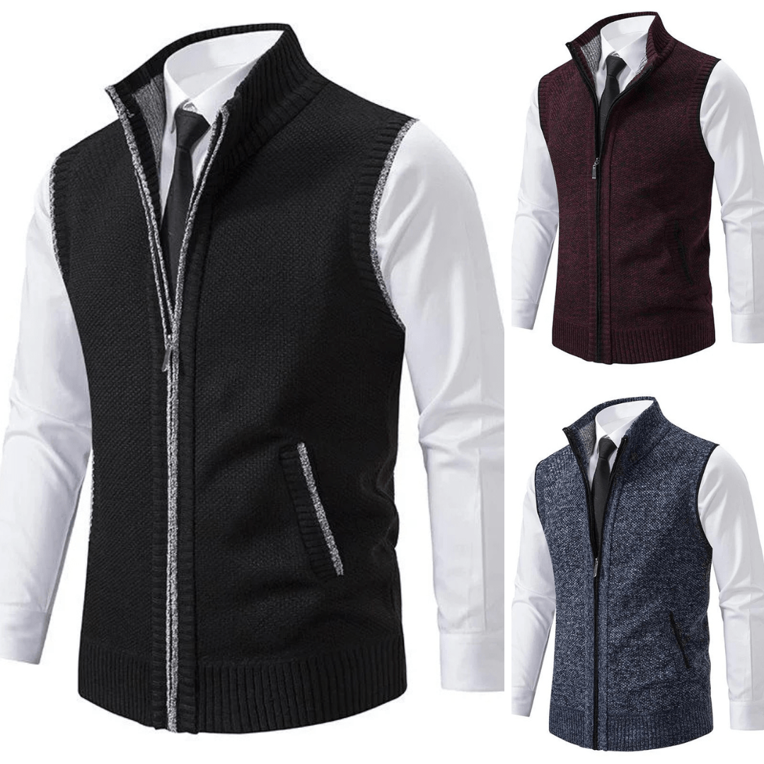 Romeo – gilet uomo leggero con zip