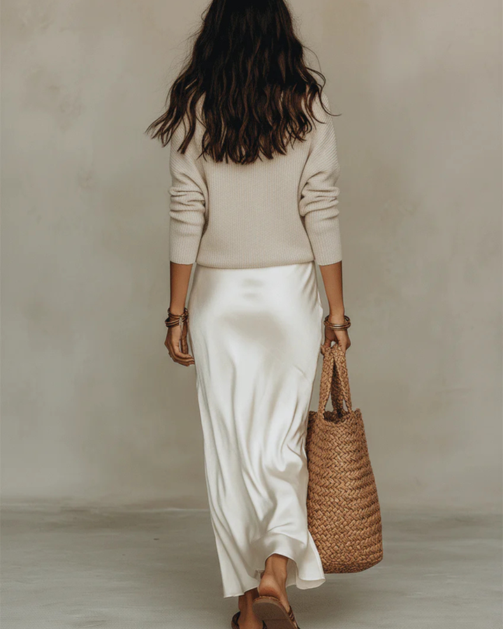 Fiorenza | abito midi con maglione