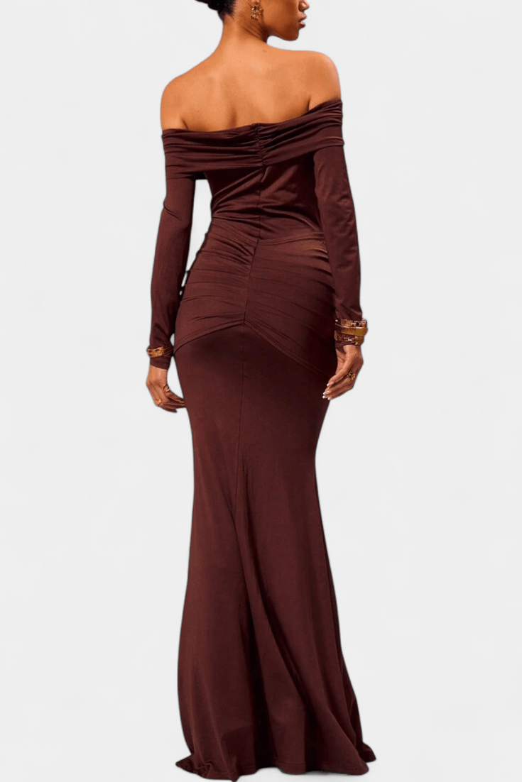 Ditte | maxi off-shoulder