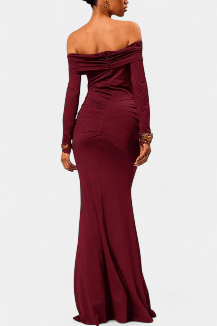 Ditte | maxi off-shoulder