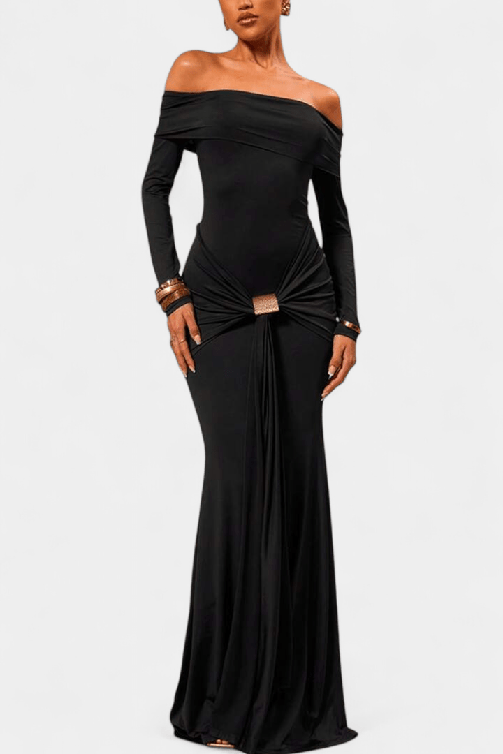 Ditte | maxi off-shoulder