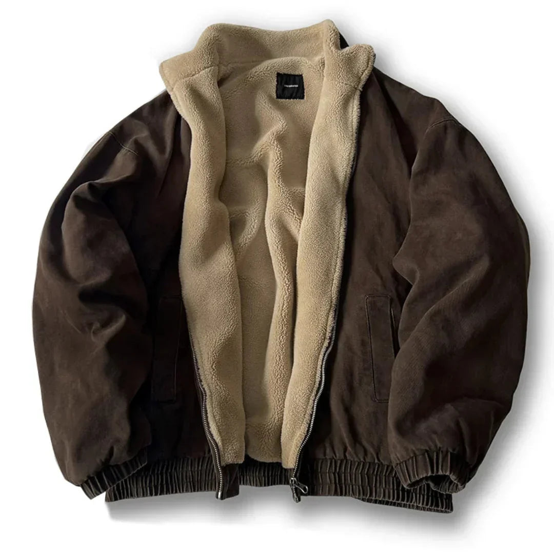 Massimo | giacca invernale uomo imbottita con collo alto – giubbotto caldo boxy