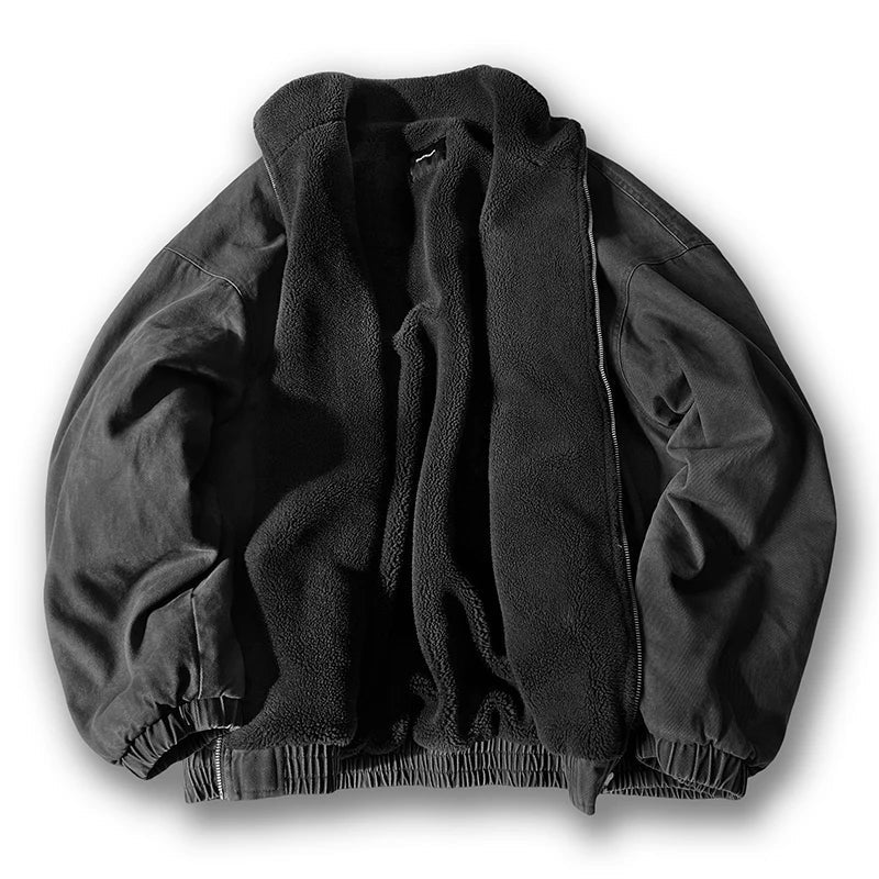 Massimo | giacca invernale uomo imbottita con collo alto – giubbotto caldo boxy
