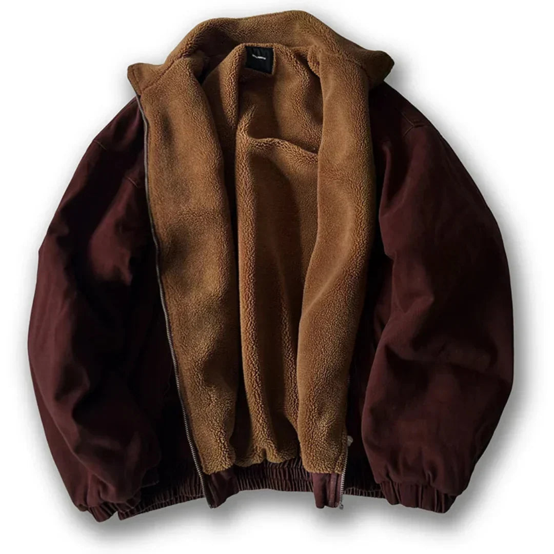 Massimo | giacca invernale uomo imbottita con collo alto – giubbotto caldo boxy