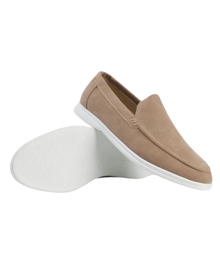 Elba suede loafers