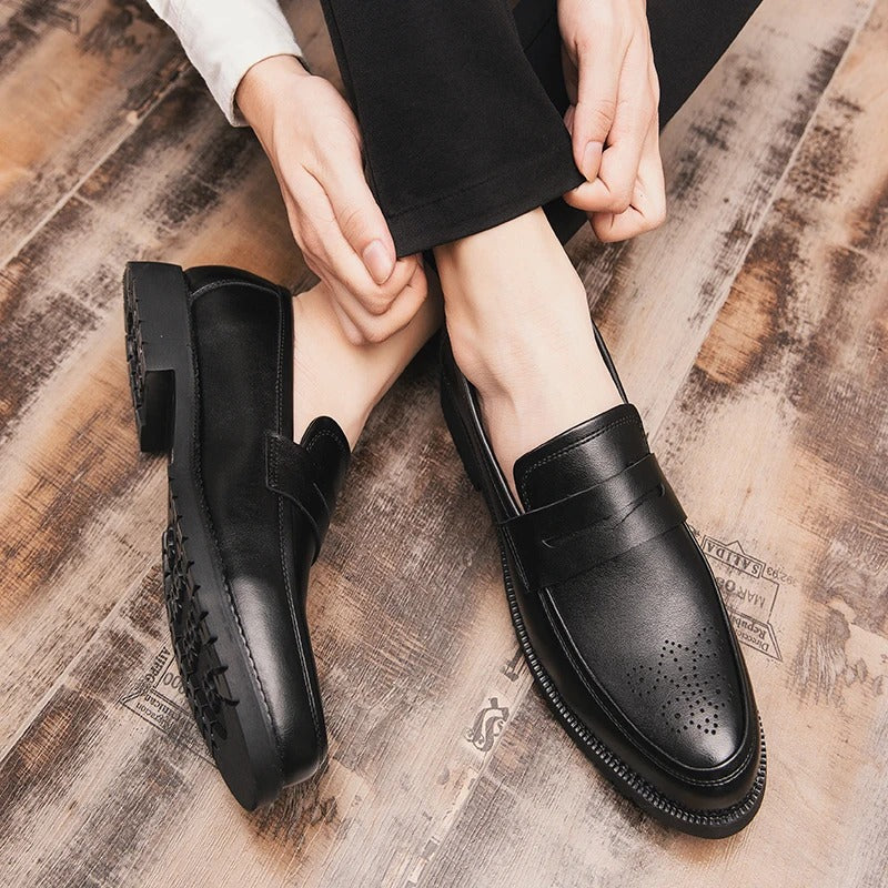 Eleganti loafers britannici