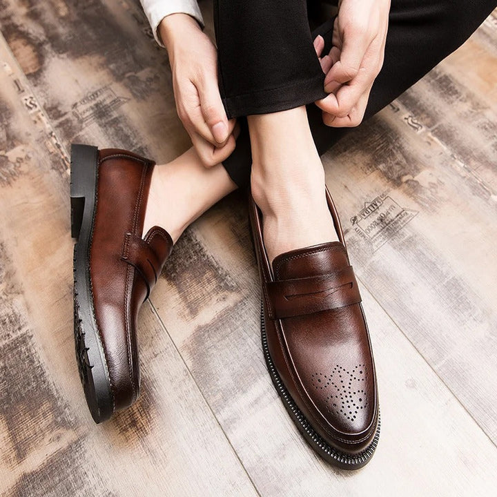 Eleganti loafers britannici