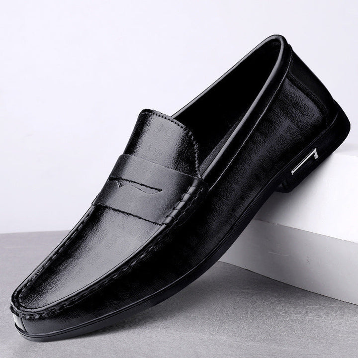 Eleganti mocassini premium in pelle