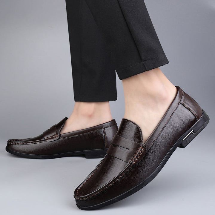 Eleganti mocassini premium in pelle