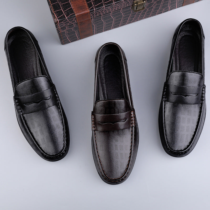 Eleganti mocassini premium in pelle