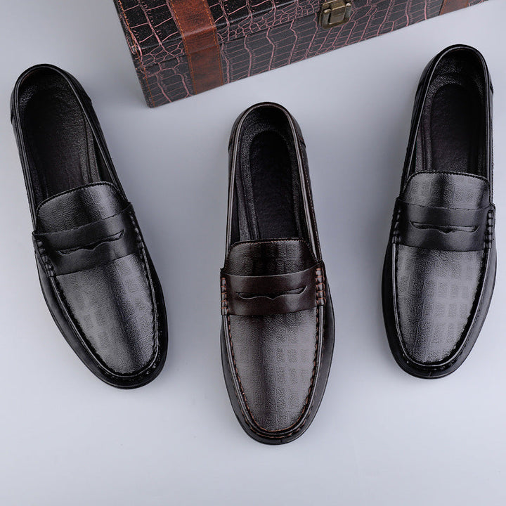 Eleganti mocassini premium in pelle
