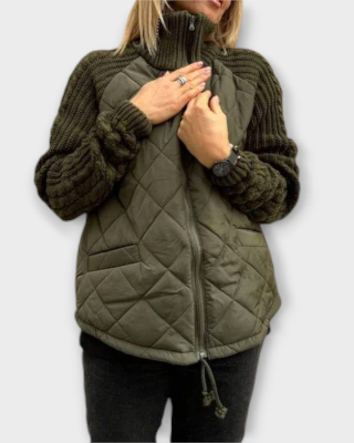 Elin | giacca con collo alto