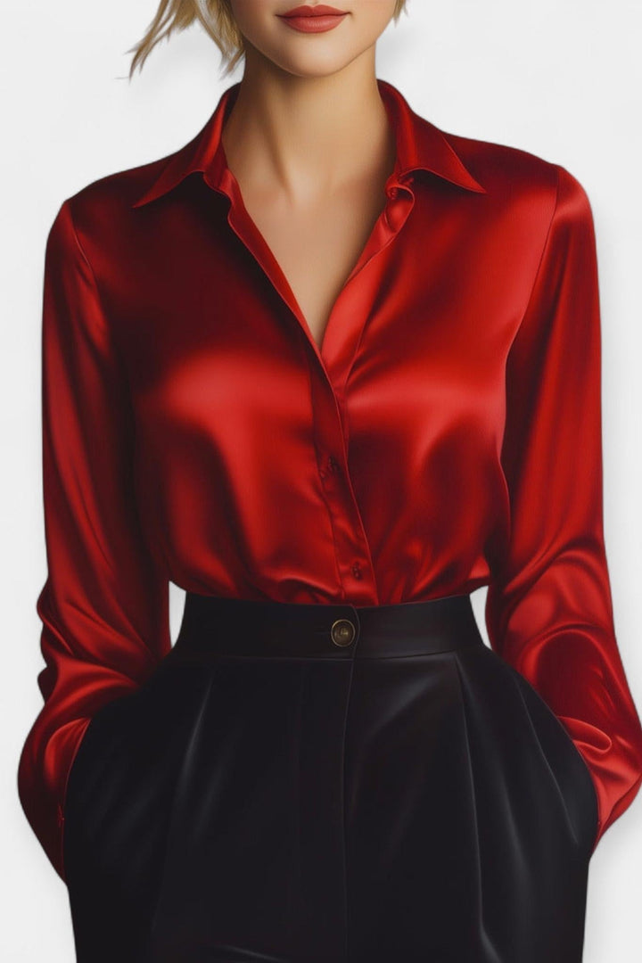 Ellen | camicia in satin