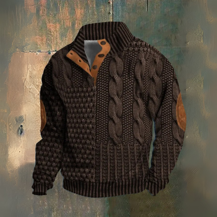 Éloi | maglione elegante con colletto alto