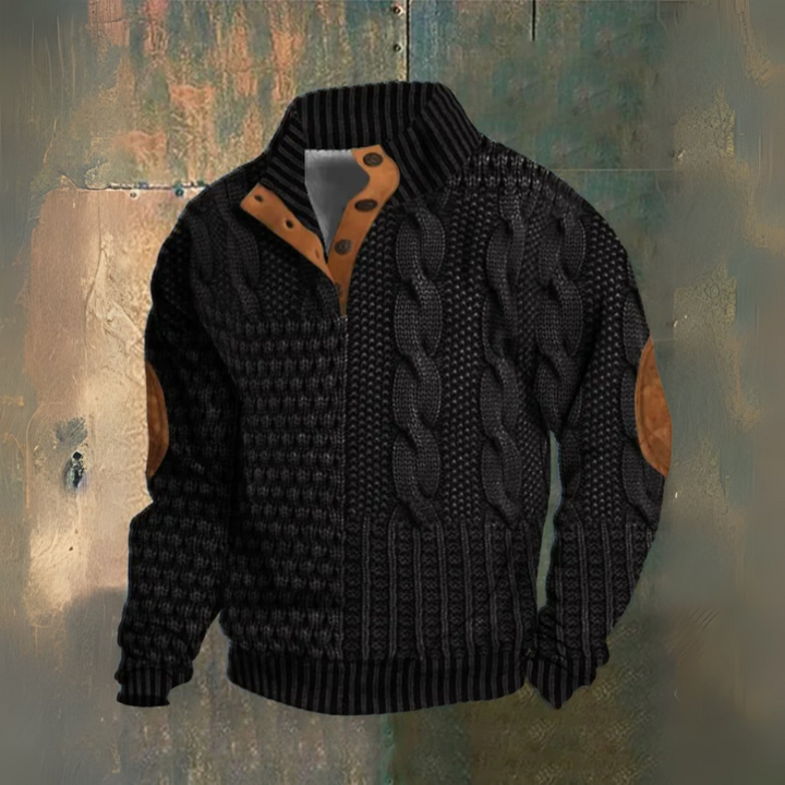 Éloi | maglione elegante con colletto alto