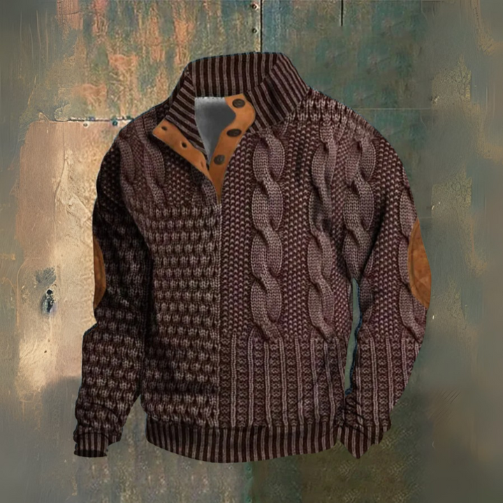 Éloi | maglione elegante con colletto alto