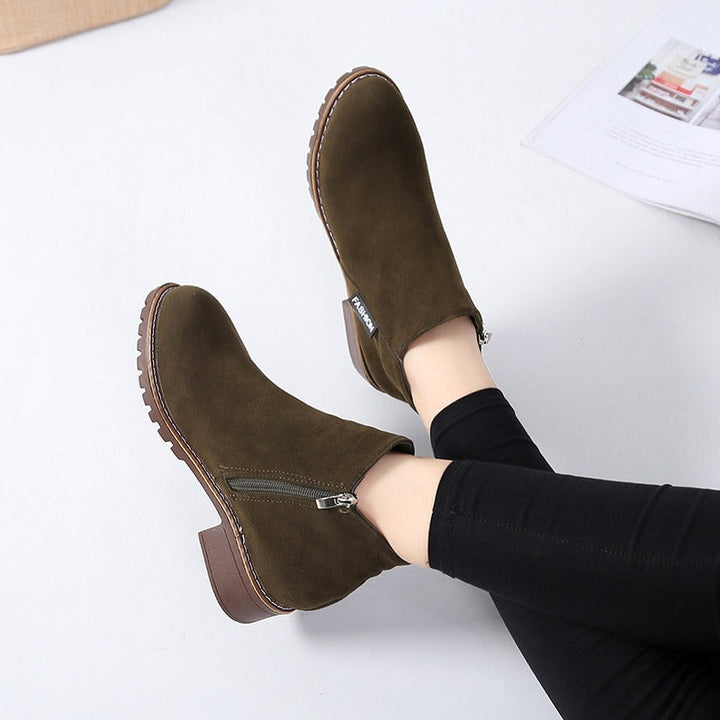 Emilia | stivali invernali classici con tacco basso