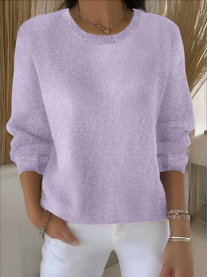 Rina – maglione donna drappeggiato elegante