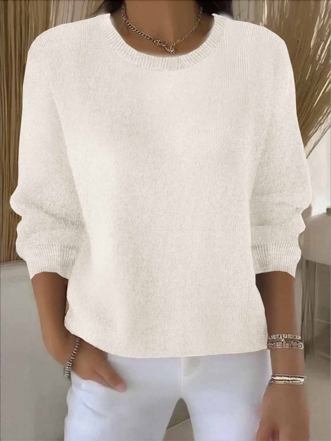 Rina – maglione donna drappeggiato elegante