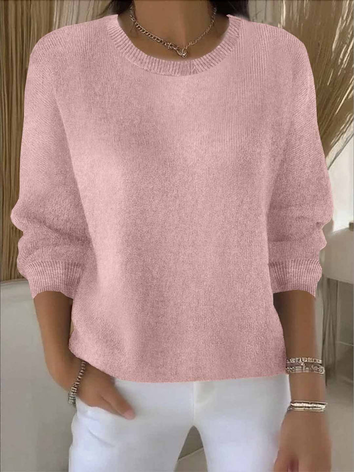Rina – maglione donna drappeggiato elegante