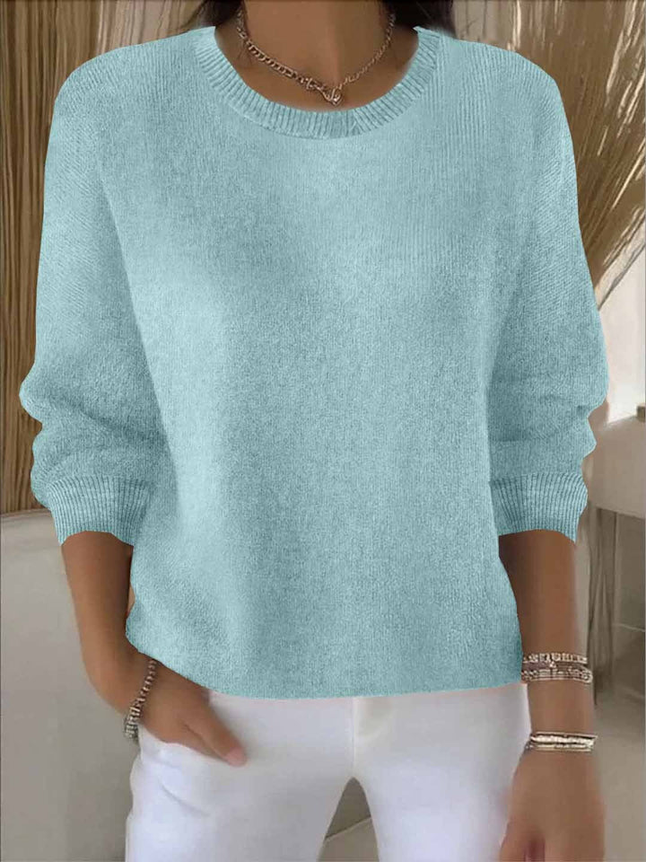 Rina – maglione donna drappeggiato elegante