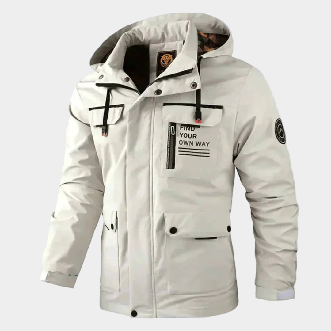 Augusto – giacca impermeabile uomo outdoor