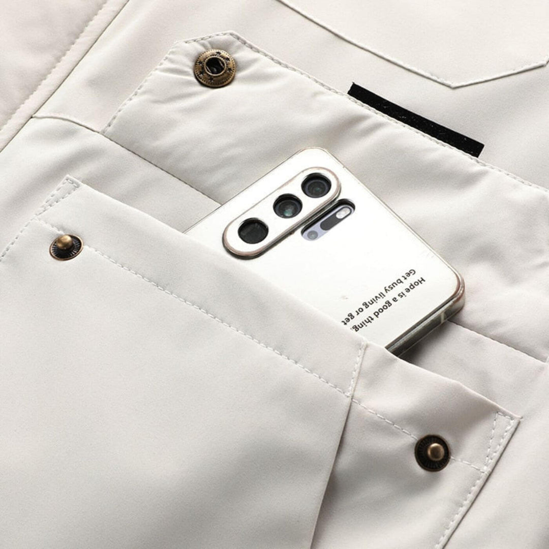 Augusto – giacca impermeabile uomo outdoor