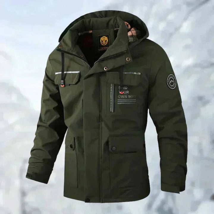 Augusto – giacca impermeabile uomo outdoor