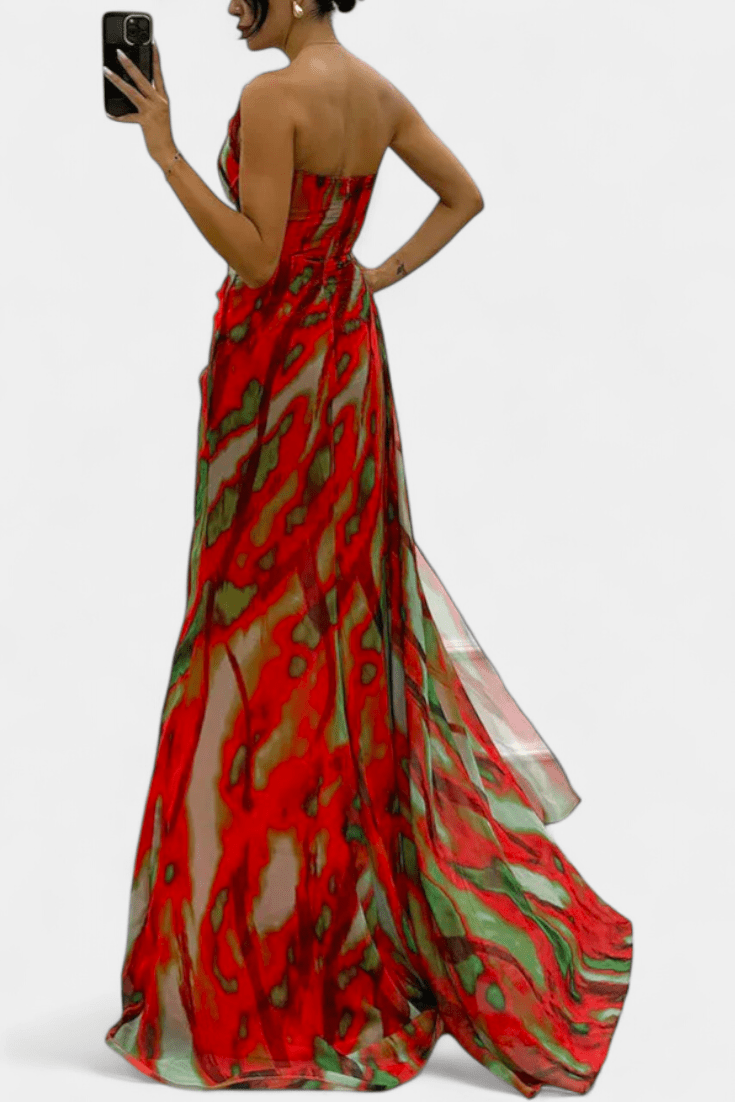 Filippa | abito maxy colorato