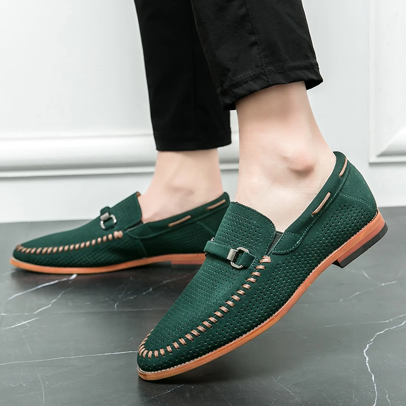 Mocassini in pelle suede firenze