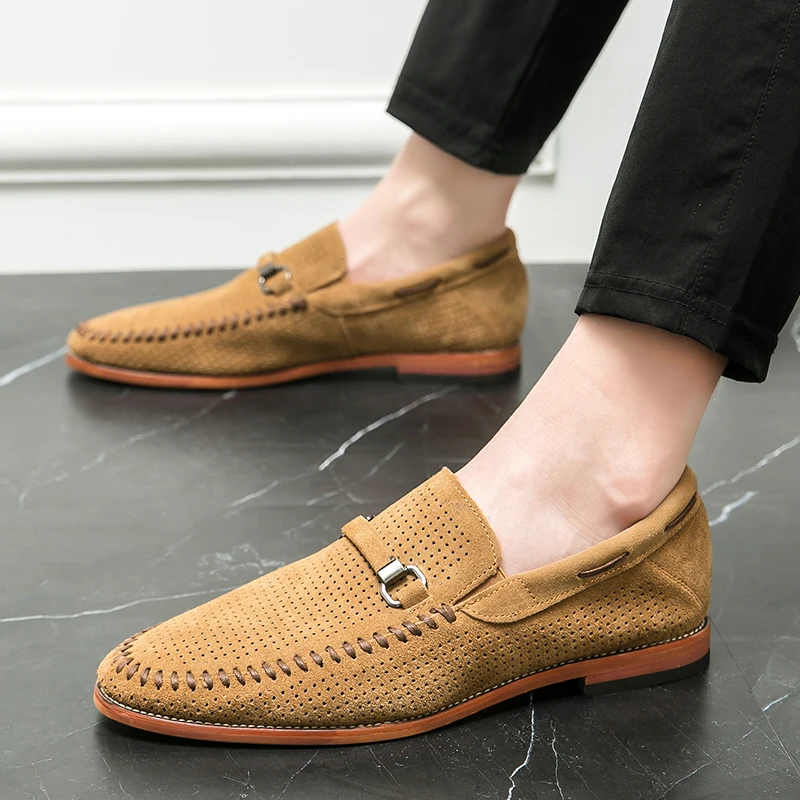 Mocassini in pelle suede firenze
