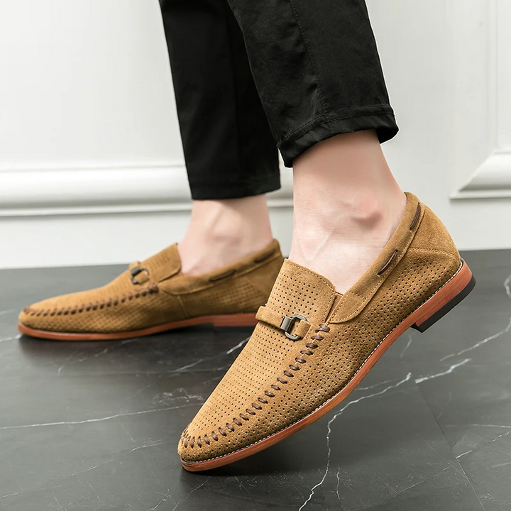 Mocassini in pelle suede firenze