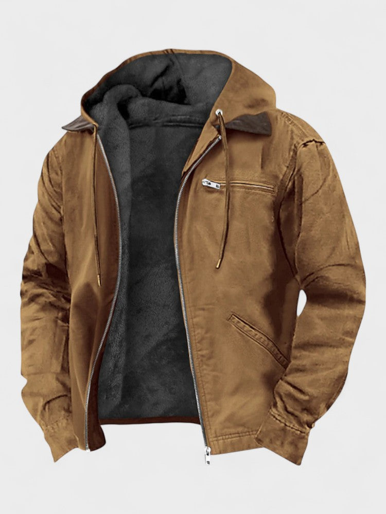 Gaspard | felpa con cappuccio elegante con zip