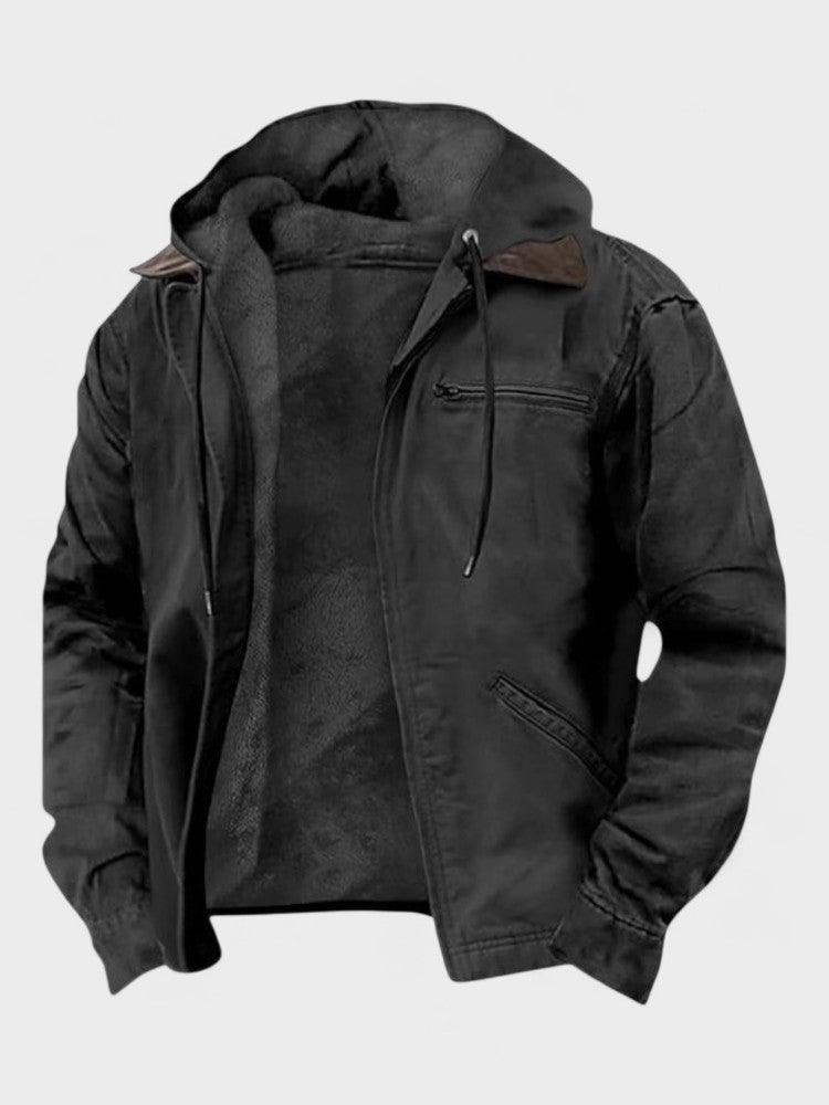 Gaspard | felpa con cappuccio elegante con zip