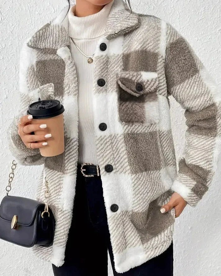 Gitte | giacca in pile elegante