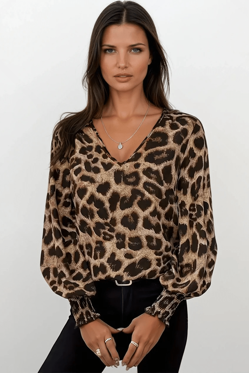 Gry | camicia leopardo