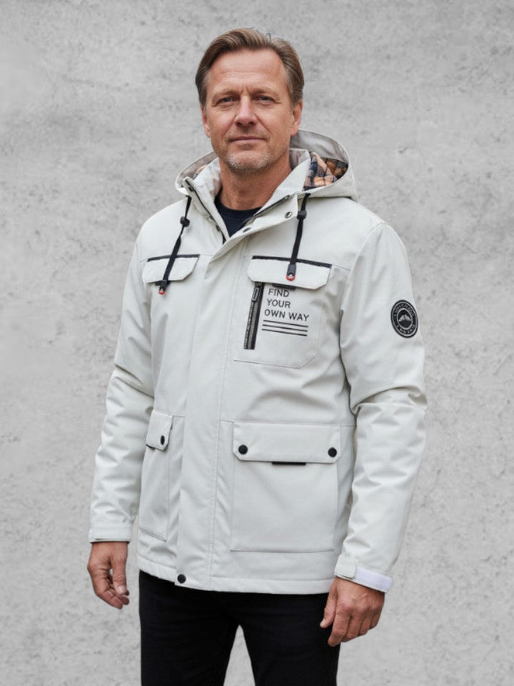 Harden | giacca invernale da uomo con cappuccio