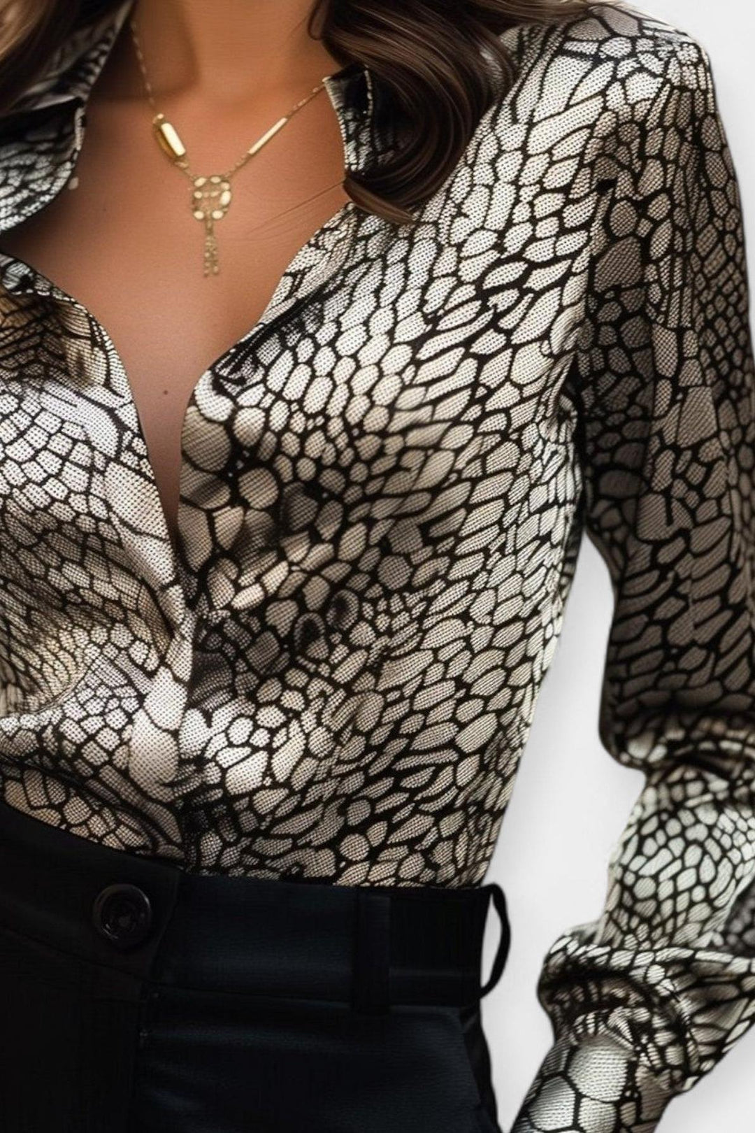 Helene | camicia in satin