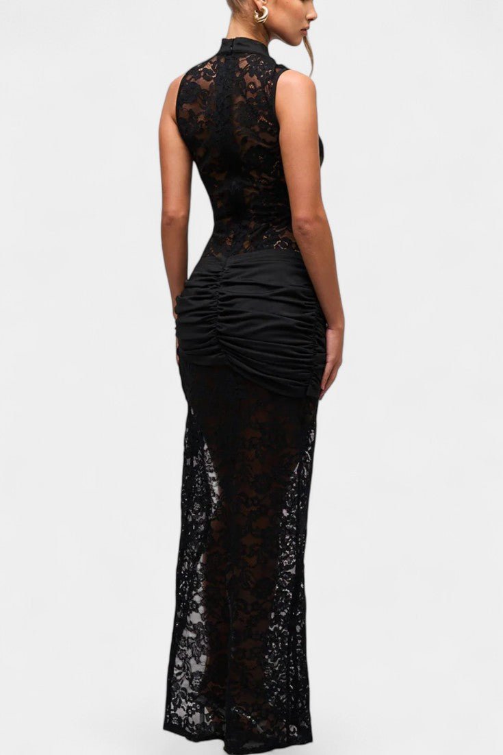 Helle | abito in pizzo