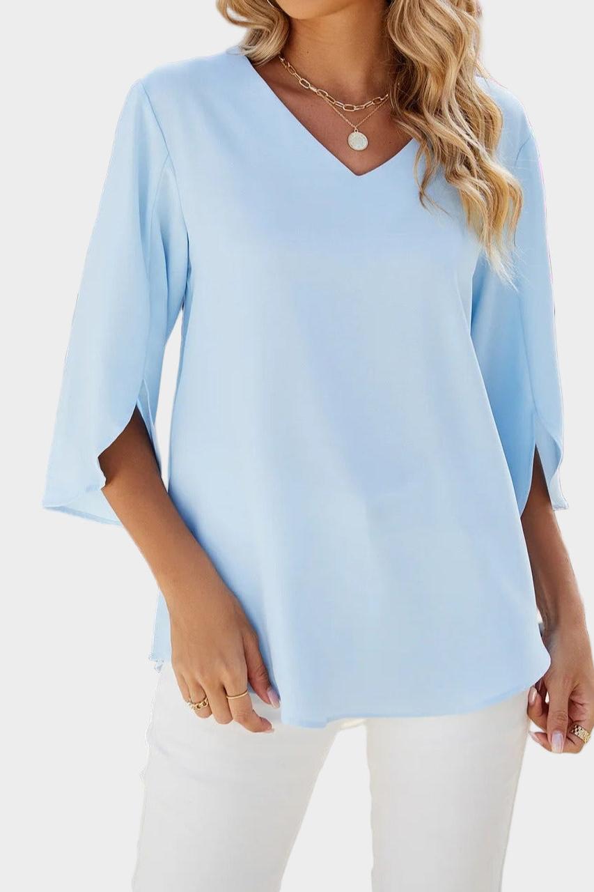 Helle | blusa con volant