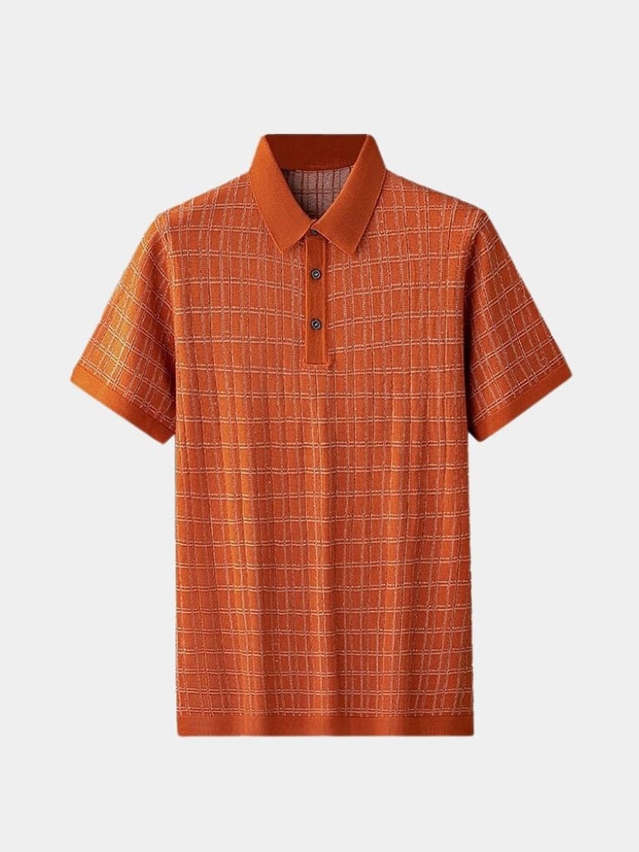 Holger | polo classica nera