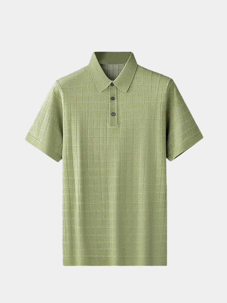 Holger | polo classica nera