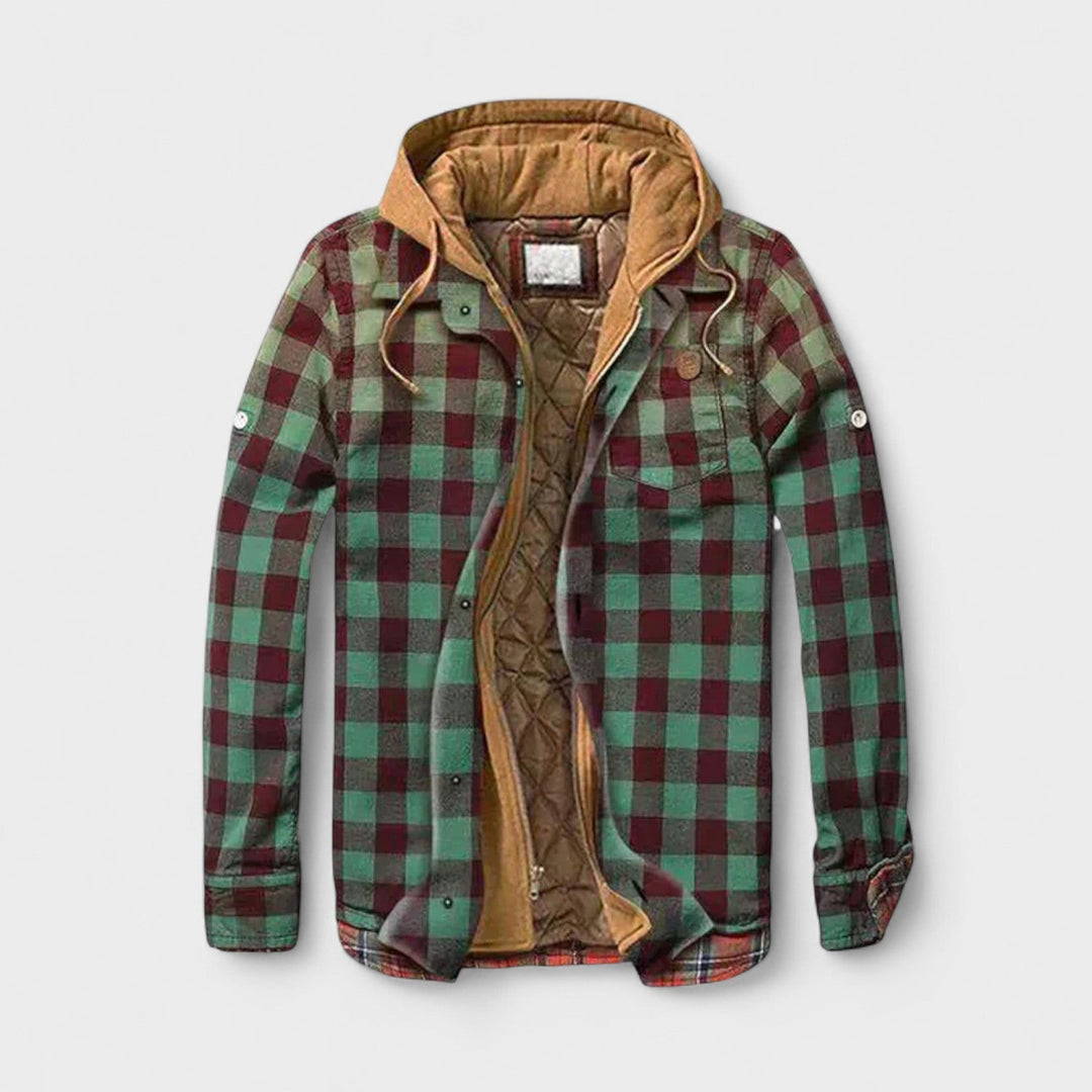 Holger | giacca patchwork trapuntata