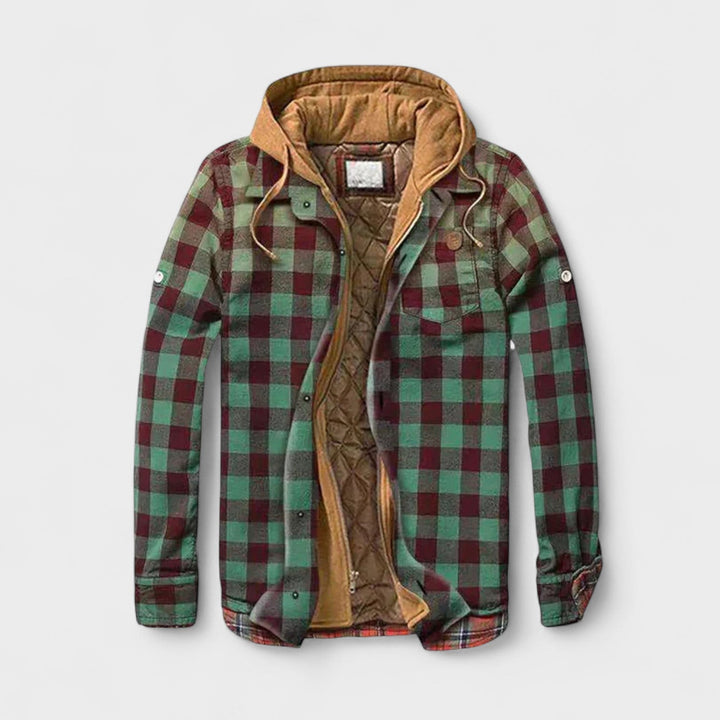 Holger | giacca patchwork trapuntata