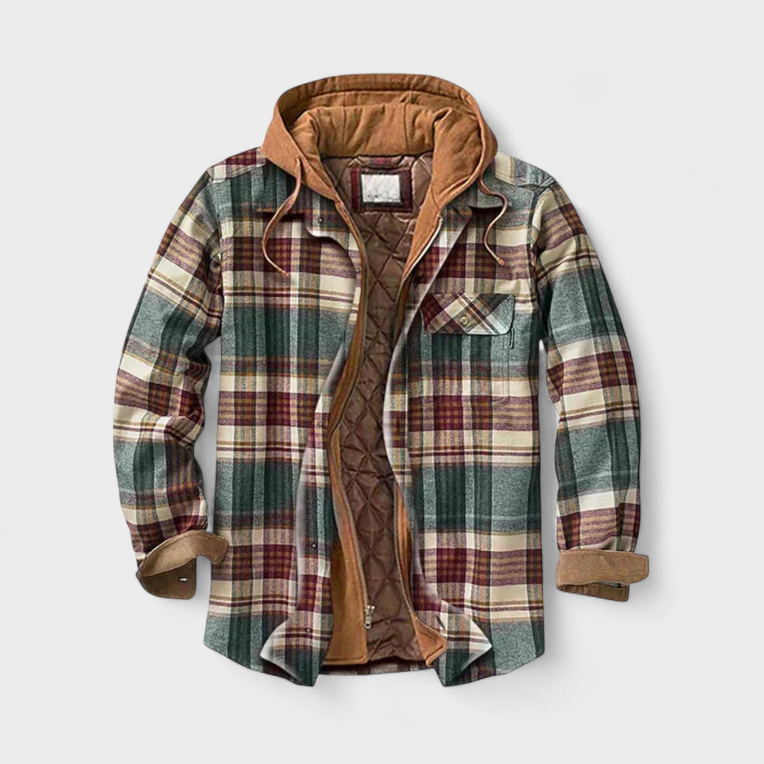 Holger | giacca patchwork trapuntata