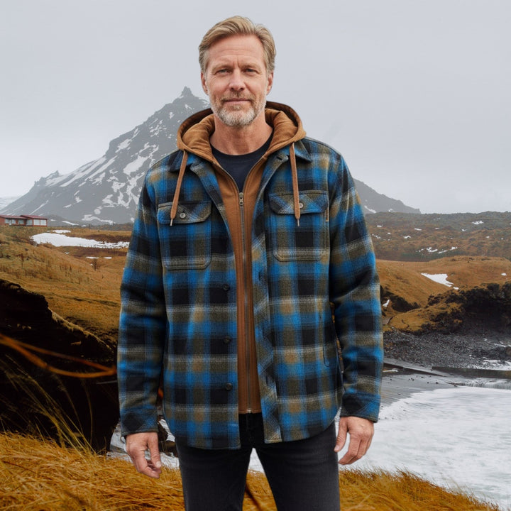 Holger | giacca patchwork trapuntata