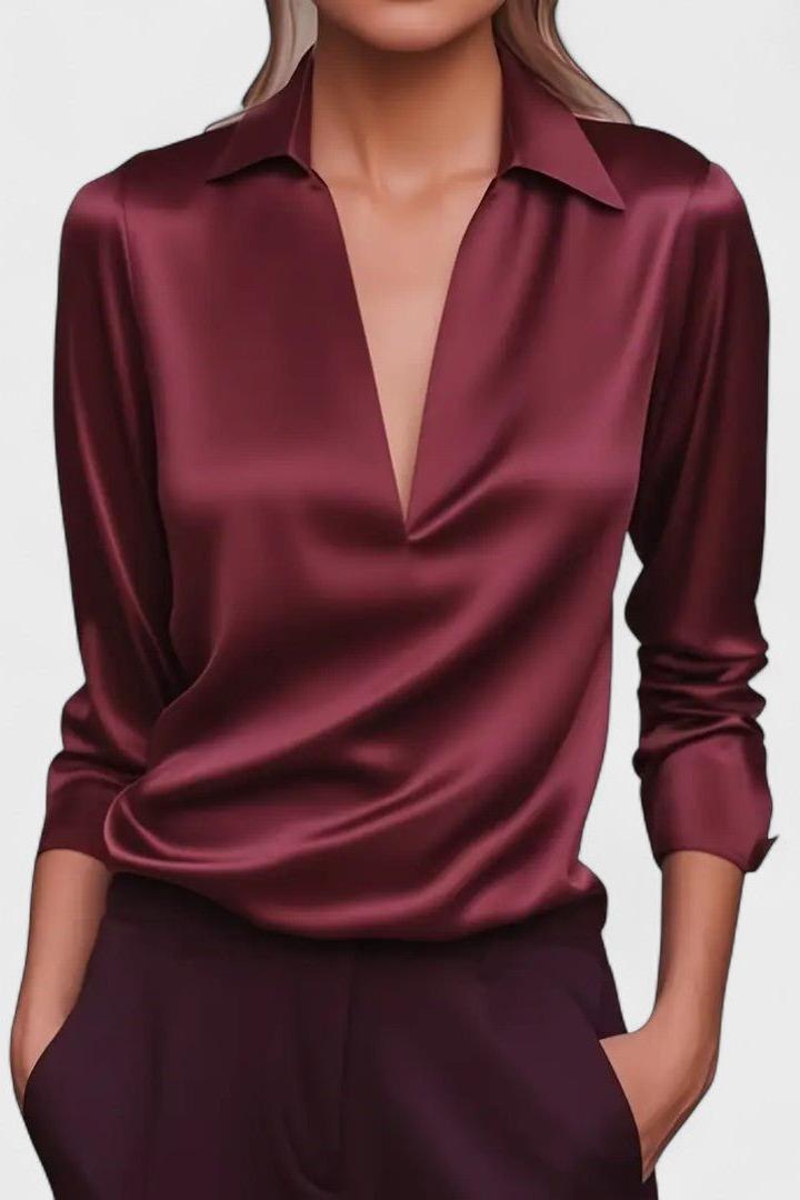Ida | camicia in satin